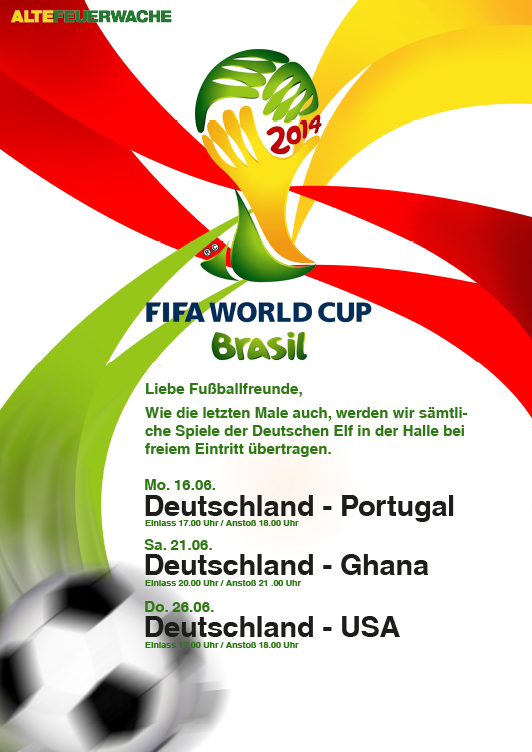 Fussball WM 2014 Alte Feuerwache Mannheim