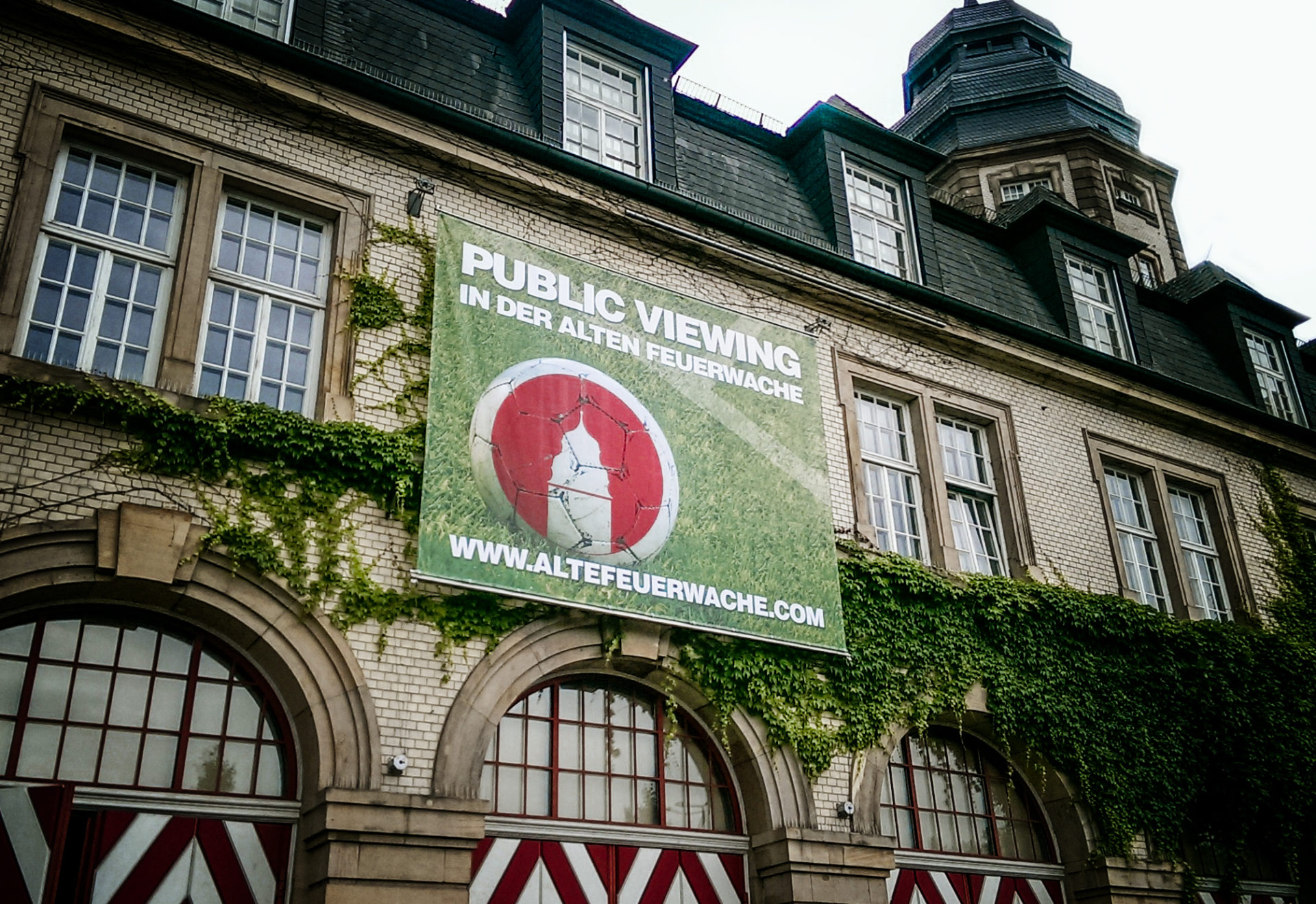 Public Viewing Fussball WM 2018 Alte Feuerwache Mannheim