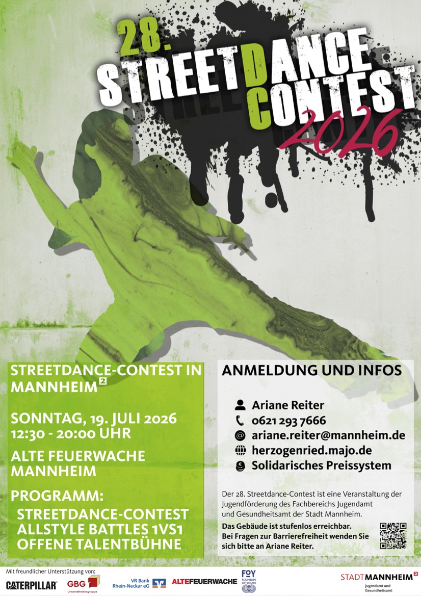 Street Dance Contest – Alte Feuerwache, 19.07.2026