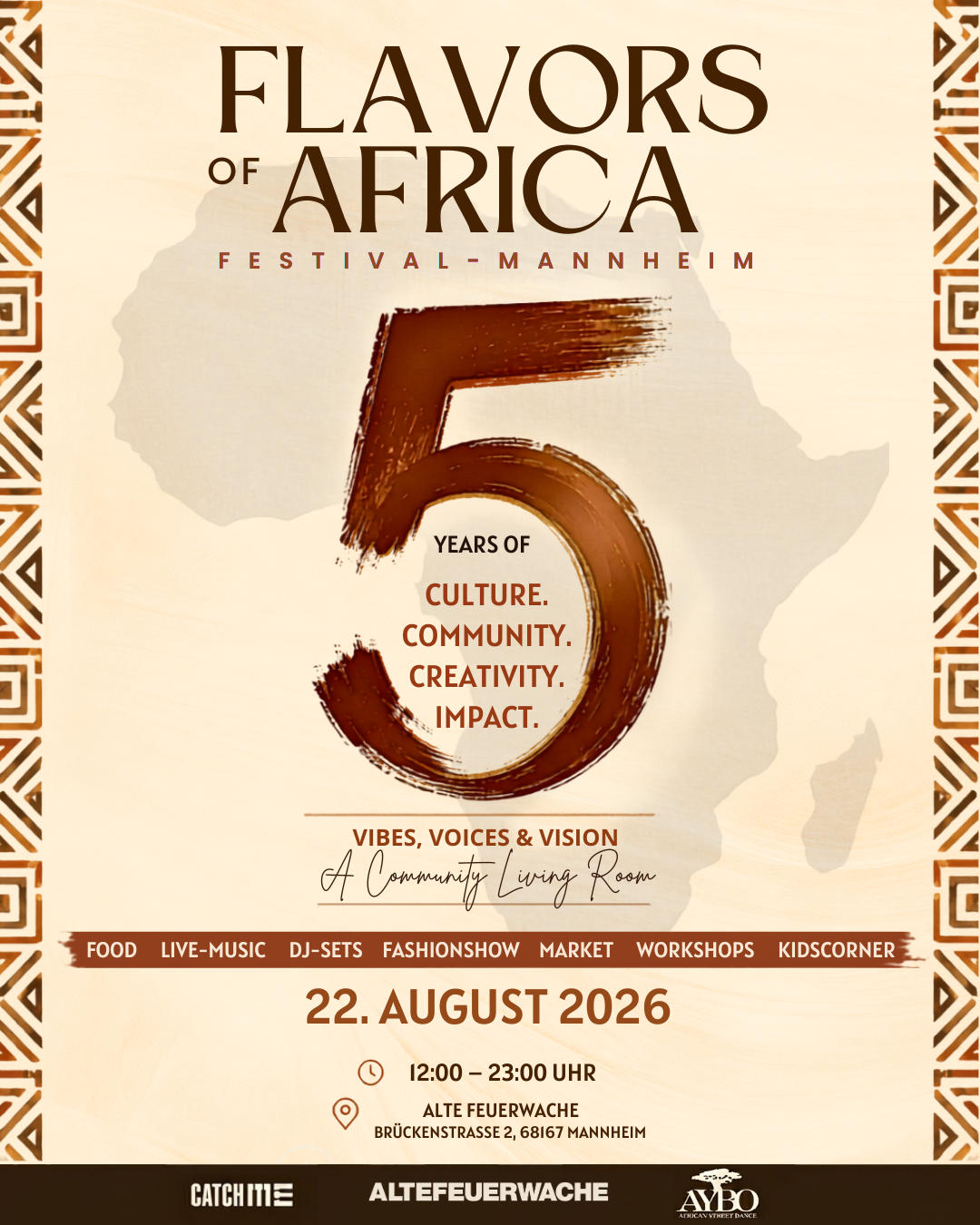 Flavors of Africa – Alte Feuerwache, 22.08.2026