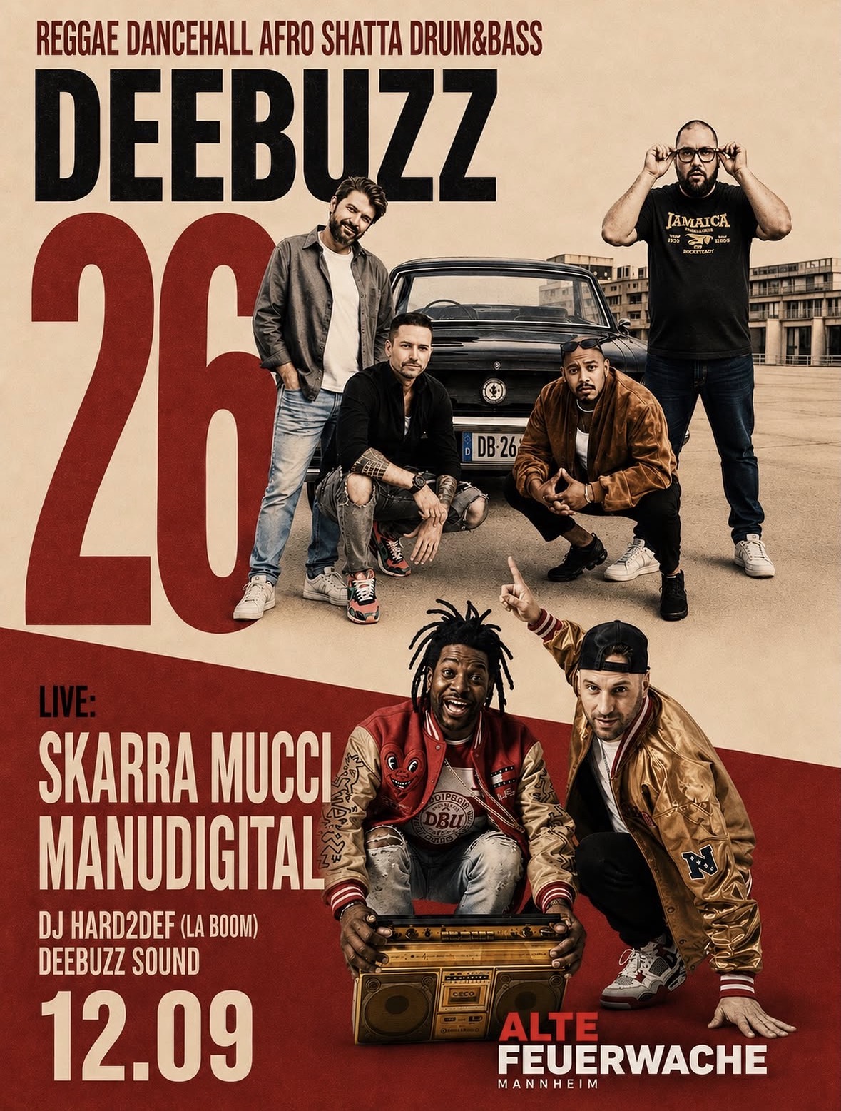 DEEBUZZ26 – Alte Feuerwache, 12.09.2026